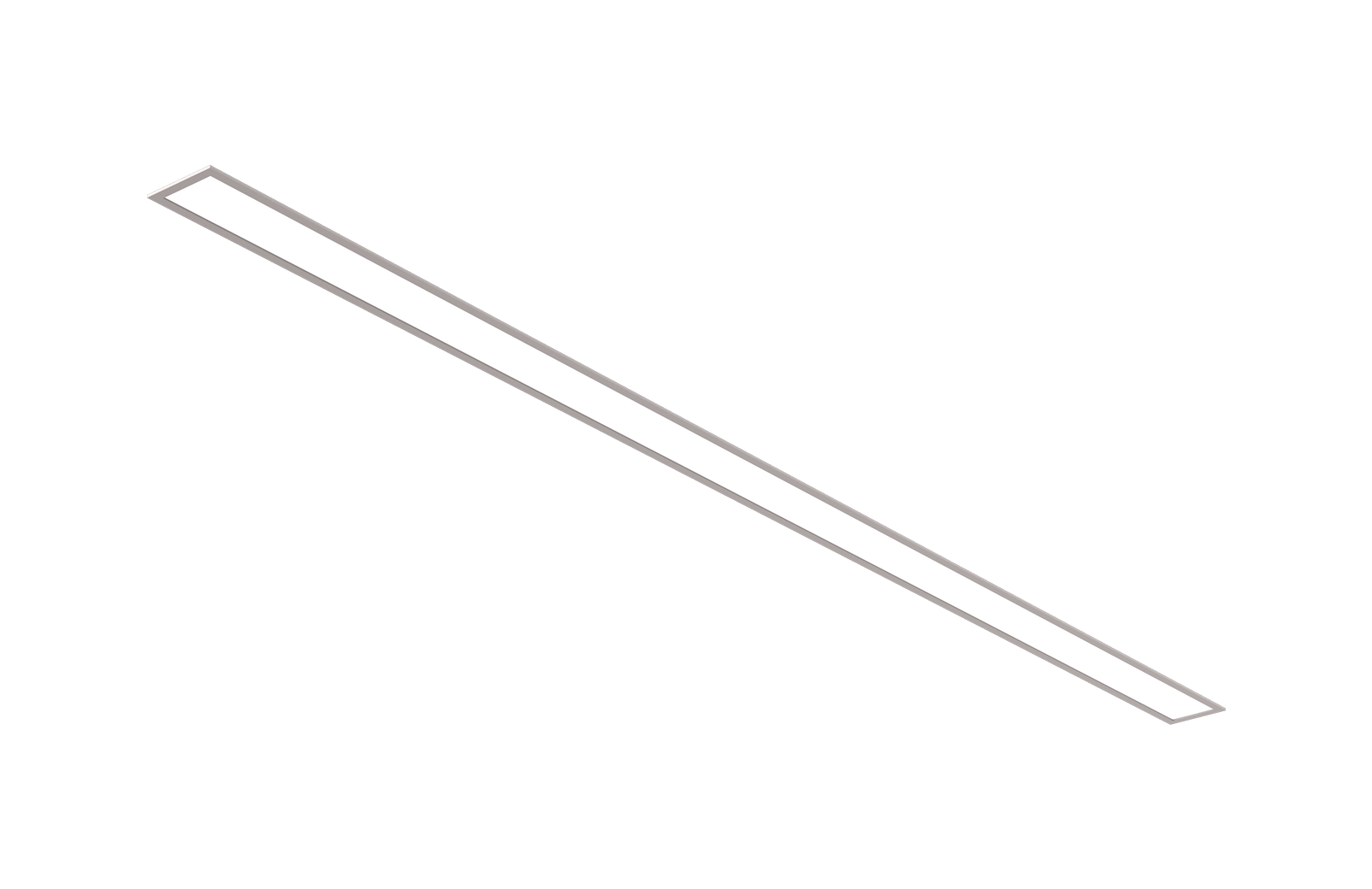 Slash - uska linearna ugradna LED svjetiljka