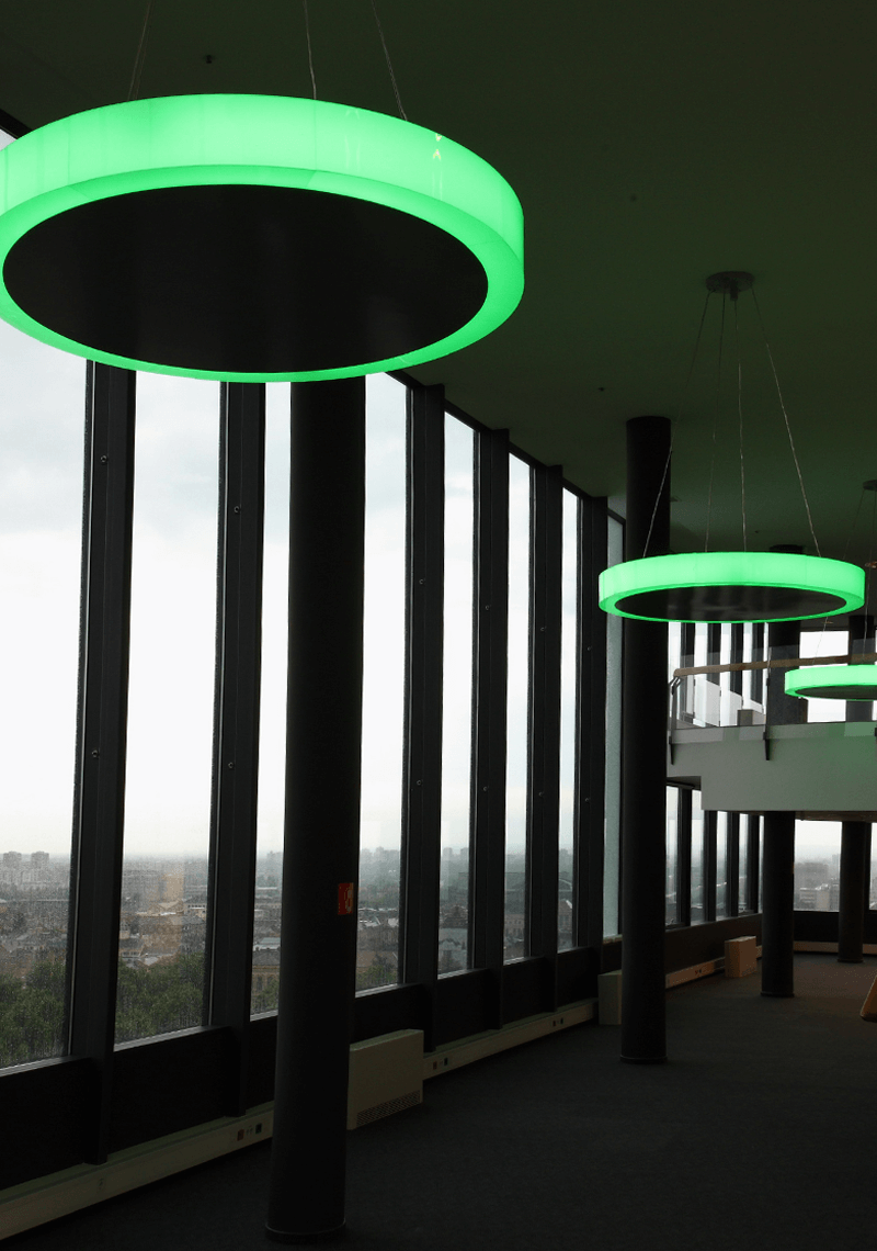 Custom lighting - skyscraper Ilica