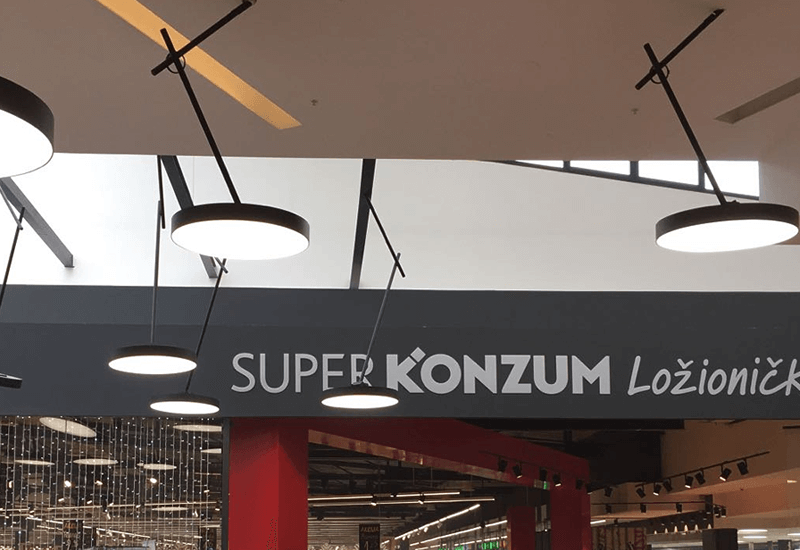 Custom lighting - Konzum